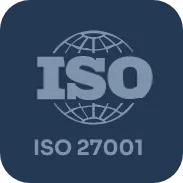 ISO 27001 인증 마크