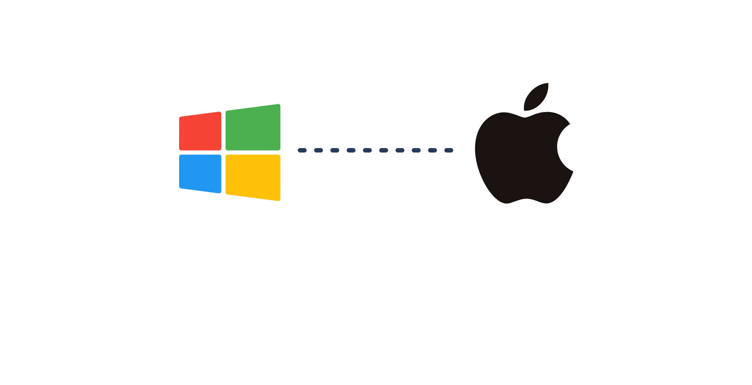 Windows 와 Mac 둘 다 지원